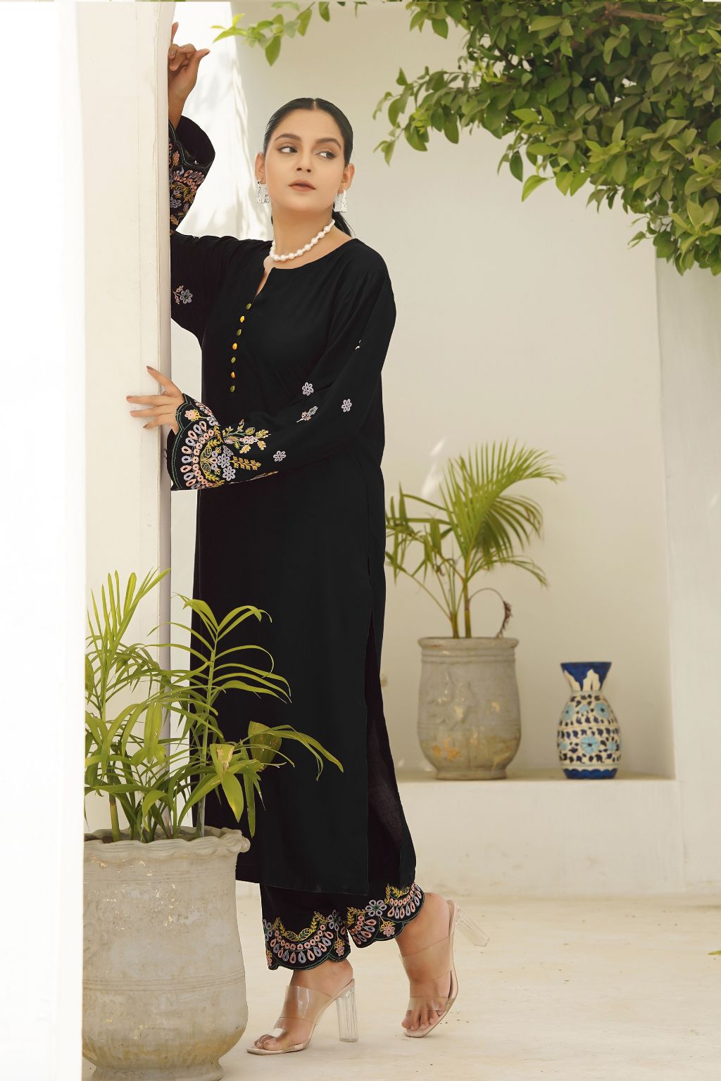 HUMA BLACK TWO PIECE