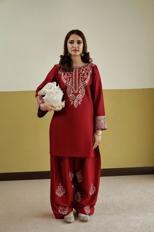 ANEESA EMBROIDED 2 PCS