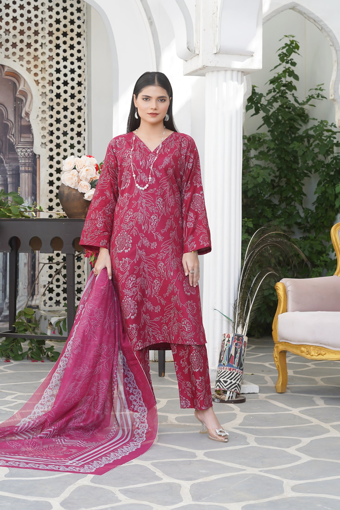 charizma maroon 3pcs