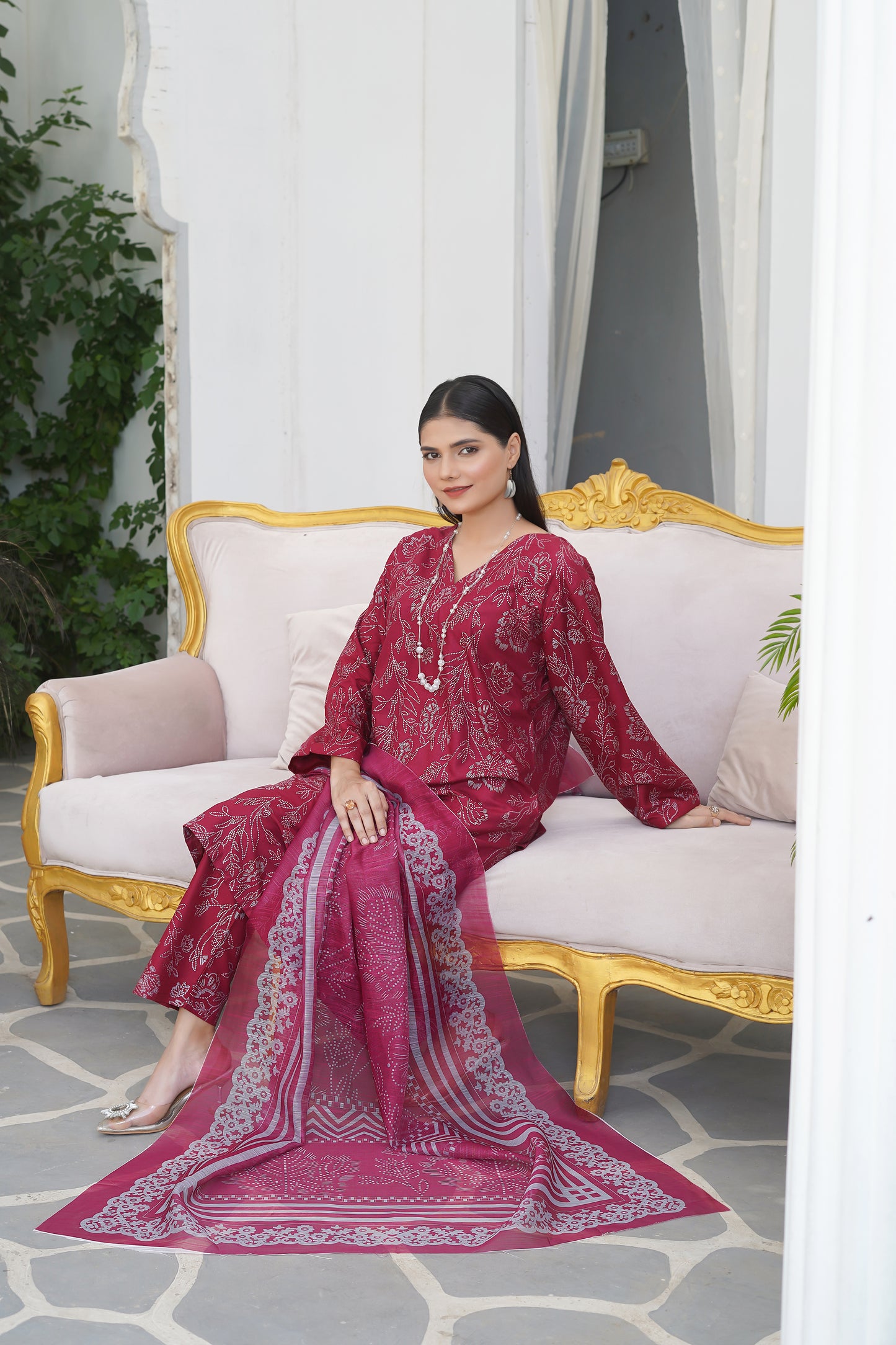 charizma maroon 3pcs