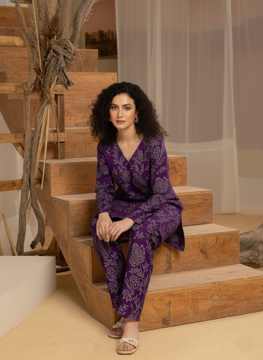 ANDAZ purple 2 piece