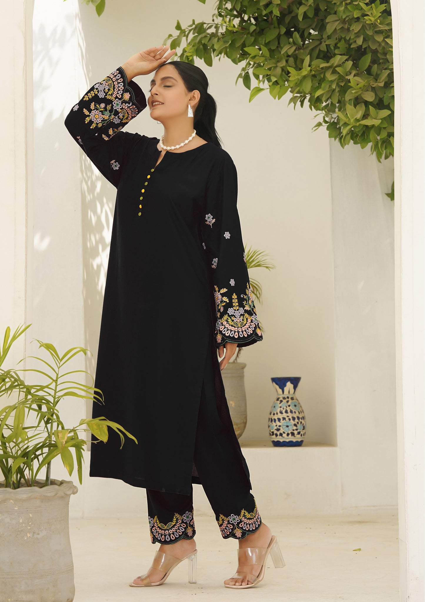 HUMA BLACK TWO PIECE