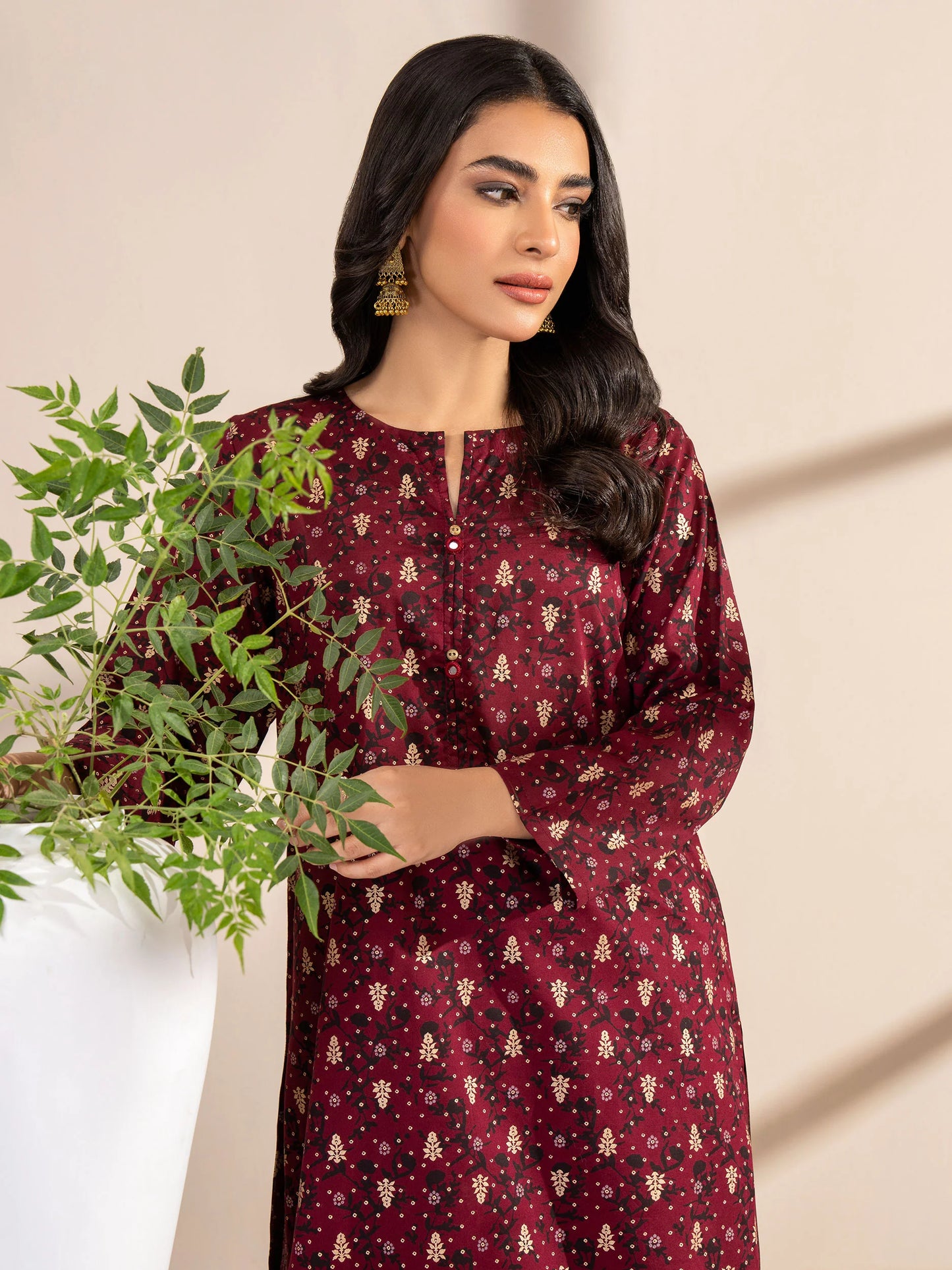 rayyan maroon 3d printed 2 pcs